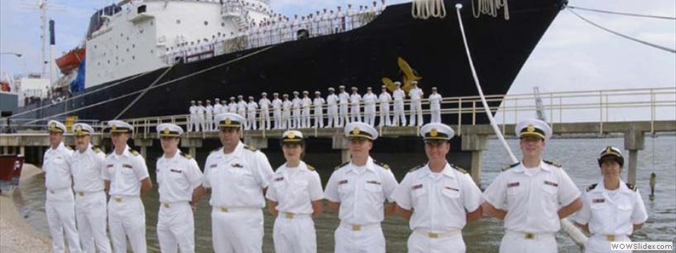 CADETS ON BOARD